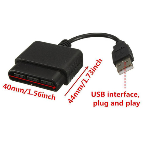 For Sony PS1 PS2 Dualshock 2 Joypad GamePad to 3 PS3 PC USB Games Controller Adapter Converter Cable without Driver ► Photo 1/6