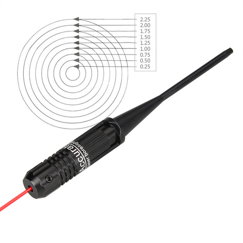 PPT Laser Bore Sight Collimator Wavelength 635-655nm Color Black Tactical Hunting gs20-0036 ► Photo 1/6