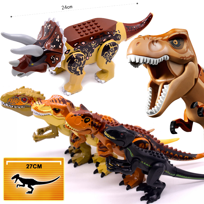 Dinosaur Skeleton Building Blocks Mini Plastic Gift Educational Toys Christmas 