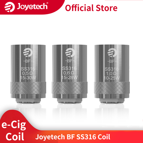[RU/FR/ES] Original Joyetech BF SS316 Head 0.5ohm/0.6ohm/1.0ohm Replacement Coil For CUBIS/eGO AIO Kit/Cuboid Mini E-Cig ► Photo 1/6