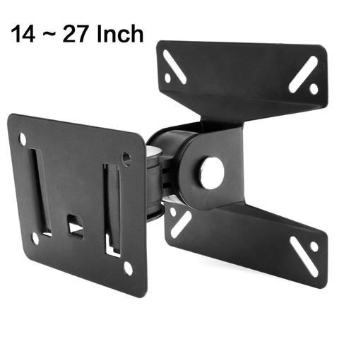 Universal Adjustable TV Wall Mount 180 Degrees Rotation TV Bracket Stand for 14-27 Inch LCD LED Flat Panel Plasma TV Holder ► Photo 1/6