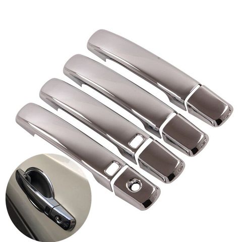 For Nissan Qashqai j10 2007 2008 2009 2010 2011 2012 2013 Chrome Car Door Handle Cover Stickers Car Styling Accessories ► Photo 1/6