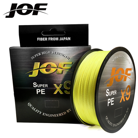 JOF 100M PE Braided Fishing Line 9 Strand 20-80LB Multifilament Fishing Line for Carp Fishing Wire for All Fishing ► Photo 1/6