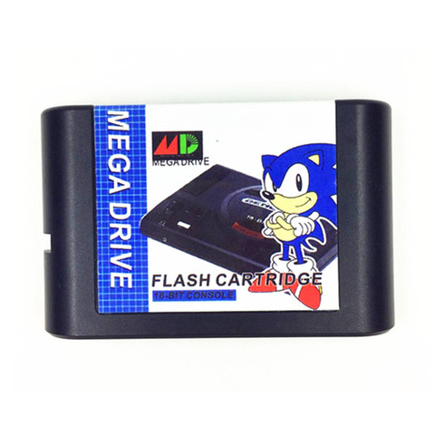 The Ultimate 1000 in 1 EDMD Remix MD Game Cartridge for USA/ Japanese /European SEGA GENESIS MegaDrive Console ► Photo 1/3