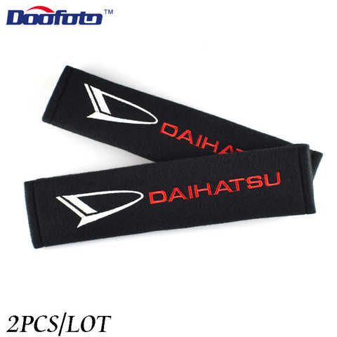 Doofoto Car Seat Belt Cover Shoulder Protective Pad For Daihatsu Terios Sirion Mira Materia Rocky YRV Feroza Charade Accessories ► Photo 1/6