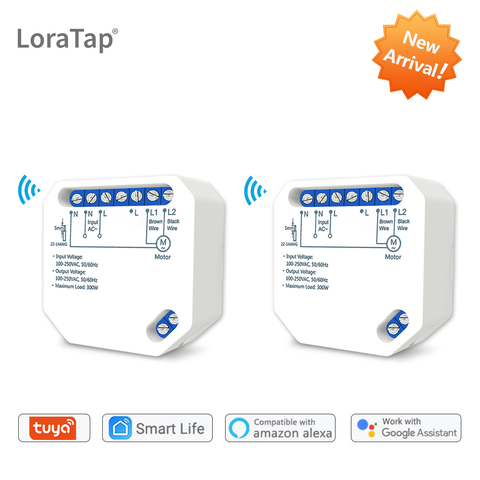 Tuya Smart Life WiFi Curtain Blind Switch Module DIY Smart Home for Roller Shutter Motor Google Home Amazon Alexa Voice Control ► Photo 1/6