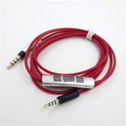Replacement Audio Cable For Sennheiser MOMENTUM Headphones Bluetooth Cord Headsets Wire Connecter Audio Cable with Mic Remoter ► Photo 1/5