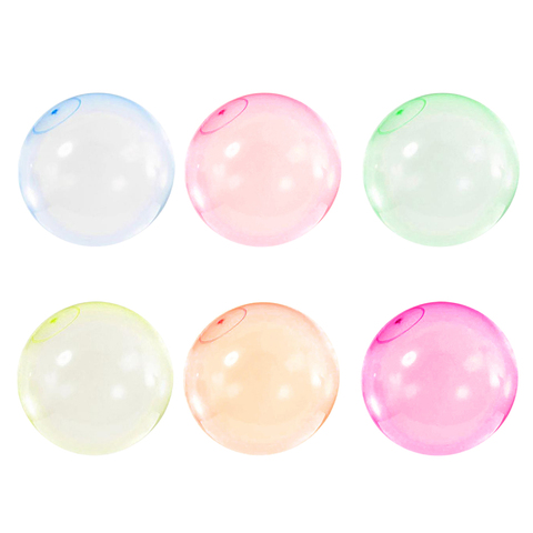 Soft Air Water Filled Bubble Ball Children Outdoor Blow Up Balloon Toy Fun Party Game Summer Gift for Kids Camping Toys for Fun ► Photo 1/6