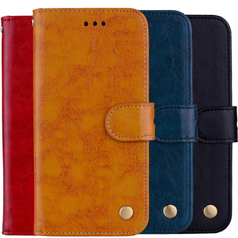 Retro Leather Wallet Flip Cover For Xiaomi Redmi Note 8T 5 6 7 8 9S Pro 5A Prime 5 Plus 6A 7A 8A S2 GO Mi 5X 6X A1 A2 Lite Case ► Photo 1/6