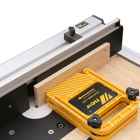 Extended Multi-purpose Feather Loc Board Set for Flip Engraving Machine Table Saw Band-saw Miter Gauge Slot Woodwork Tools ► Photo 1/6