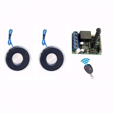 12V 24V The Wireless Remote Control Electro Magnet Electromagnet Cylinder Magnets Custom Electric Magnet Suck Electric Magnet ► Photo 1/4