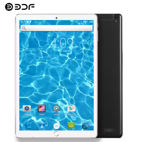 BDF Cheap Tablet 10 Inch Tablet Pc Android Quad Core 1GB/16GB 2G Phone Call Dual SIM Cards Google Play 1280*800 IPS Tablets 10.1 ► Photo 1/6