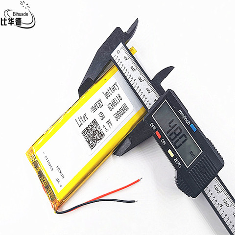 3.7V,5000mAH,6348118 6048120 Polymer lithium ion / Li-ion battery for TOY,POWER BANK,GPS,mp3,mp4,cell phone,speaker ► Photo 1/4