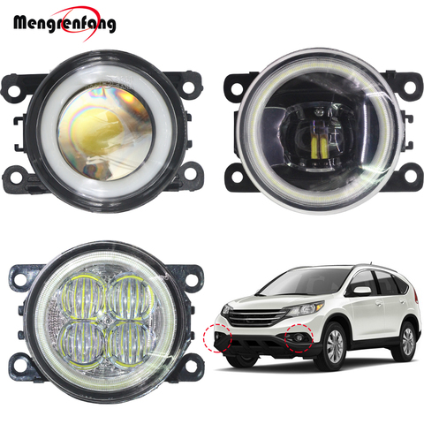 2 X Car LED Fog Light Bulb H11 Halo Ring Angel Eye DRL Daytime Running Light 12V For Honda CR-V CRV 2.4L L4 2012 2013 2014 ► Photo 1/6