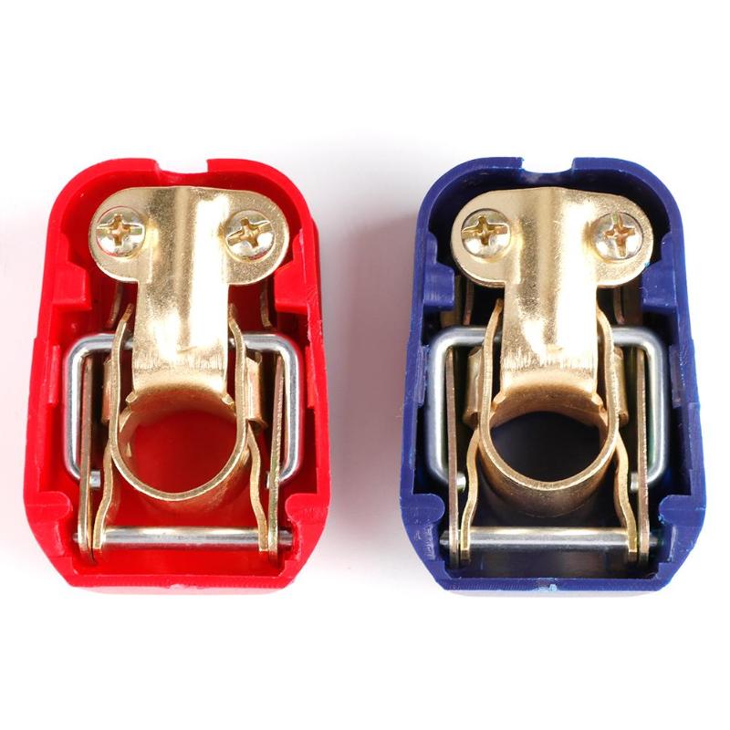 12V Pair Car Motorhome Terminal Quick Release Battery Terminals Clamps Classic 