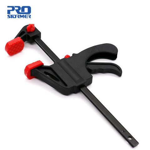 PROSTORMER 4-inch Woodworking Clamp Work Bar Clamp Clip for Woodworking Spreader Gadget DIY Tool  Clutch Mini Tools ► Photo 1/6