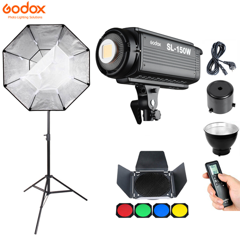 Godox SL60W LED Video Light SL-60W 5600K White Version Video Light  Continuous Light Bowens Mount for Studio Video Recording - AliExpress