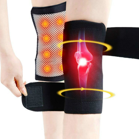 1 Pair Tourmaline Self Heating Knee Pads Magnetic Therapy Kneepad Arthritis Brace Support Warm Orotector Knee Protector Pads ► Photo 1/6