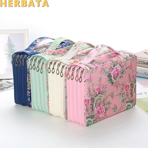 200-hole Pen Curtain Creative Sketching Multifunctional Large-capacity Painting Student Pencil Case Set ► Photo 1/6