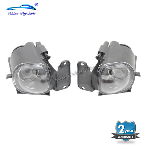 2 pcs Car Light For Audi A6 Avant C5 4B S6 Sedan 1997 1998 1999 2000 2001 Car-styling Front Fog Lamp Fog Light With Convex Lens ► Photo 1/5