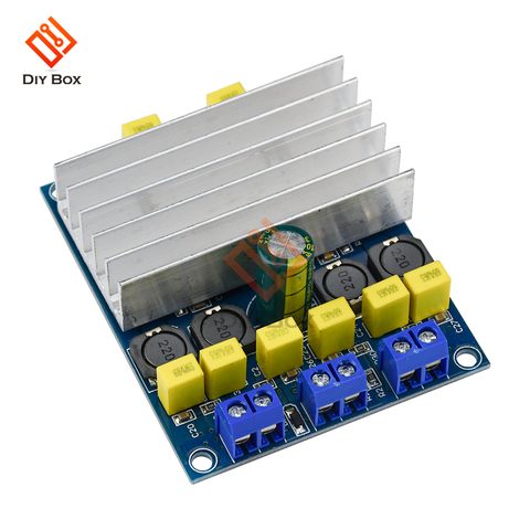 TDA7492 Class D Digital Amplifier Board module 2x50W High-Power Audio Sound amplifier for speakers Volume Control with Radiator ► Photo 1/6