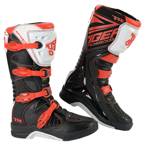 NEW Motocross Boots Motorcycle Enduro Riding Mx Moto Cross Botas Motorbike Motorboats Shoes Racing Men&kids MTB Downhill Boots ► Photo 1/6