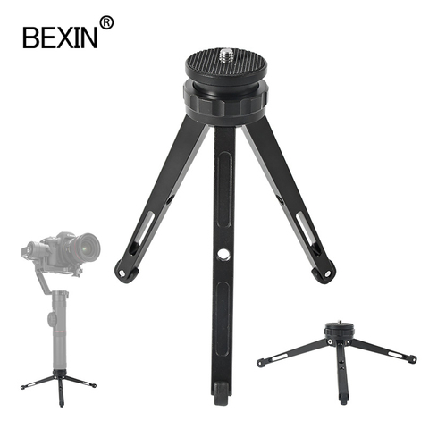 Camera stand mini tripod desktop shooting tripod monopod mount adapter portable small pocket tripod for dslr camera cell phone ► Photo 1/6