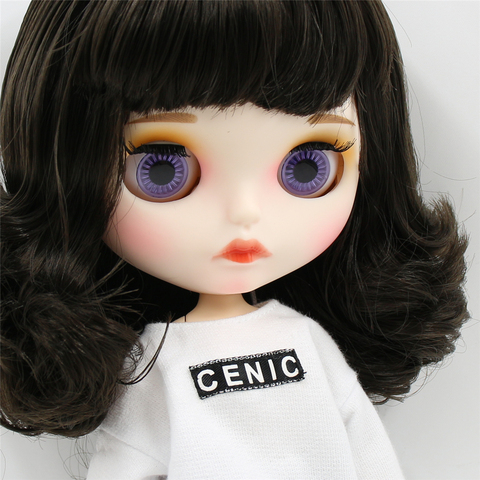 ICY factory blyth doll custom doll white skin joint body matte face 1/6 toy 30cm BL950 ► Photo 1/6