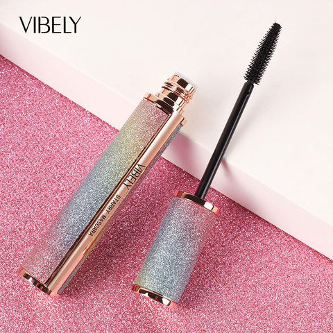 4D Silk Fiber Lash Starry mascara Waterproof Long-lasting Makeup Eyelash Extension Black Thick Lengthening Eyelashes Cosmetics T ► Photo 1/6