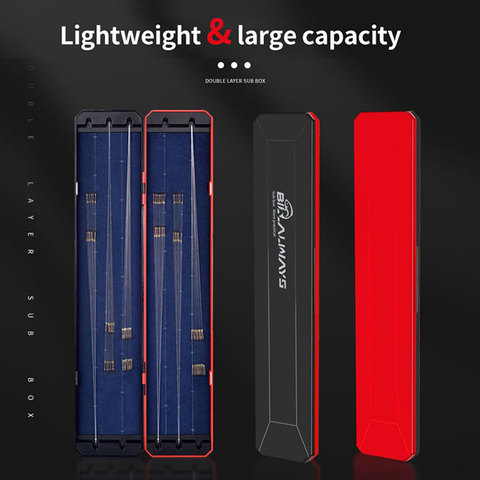 Multi-Function Long Fishing Line Organizing Box Carp Fishing Rigs Tackle Hair Rig Storage Stiff for Fishing Line Holder  X422G ► Photo 1/6