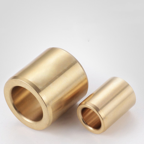 Bronze Bearing Bushings Wear resistant guide sleeve of copper alloy oil-free bushing ► Photo 1/3