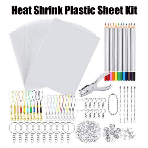 Plastic Paper Sheets Heat Shrink Handmade