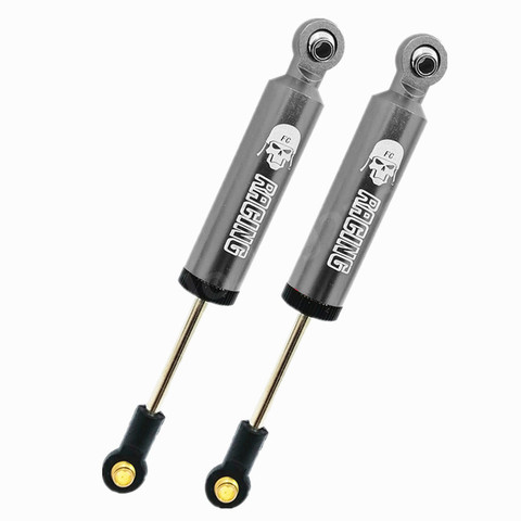 2Pieces Aluminum Oil Suspension Shocks Absorber Internal Spring Dampers 100mm For 1/10 Model Crawler AXIAL SCX10 TRX-4 TRX4 JEEP ► Photo 1/6