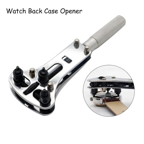 Watch Repair Tools Wrist Watch Case Opener Adjustable Screw Back Remover Wrench Repair Tool Claw Watch Repair Tools Case Opener ► Photo 1/6