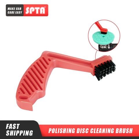 SPTA Polishing Disc Cleaning Brush Buffing Sponge Wool Pads Cleaning Brushes Car Polishing Pads Cleaning Tool ► Photo 1/6