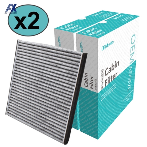 2x Car Pollen Cabin Air Filter 87139-33010 For Toyota Camry Yaris Subaru Legacy Outback BL BP 2003 2004 2005 2006 2007 2008 2009 ► Photo 1/6