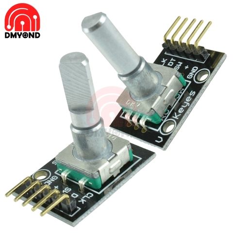 KY-040 360 Degrees EC11 Rotary Encoder Module Brick Sensor Switch Development Diy Electronic Board Module With Pins ► Photo 1/6