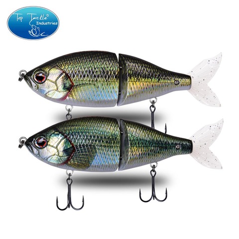 CF Lure sinking fishing lure swimbait with soft tail Hard Bait