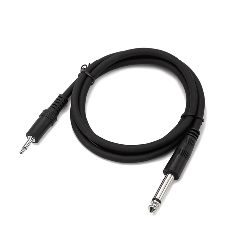 1/8 to 1/4 TS Cable, Ancable 3.3ft/6ft/10ft 3.5mm to 6.35mm Male to Male Mono Cables ► Photo 1/6