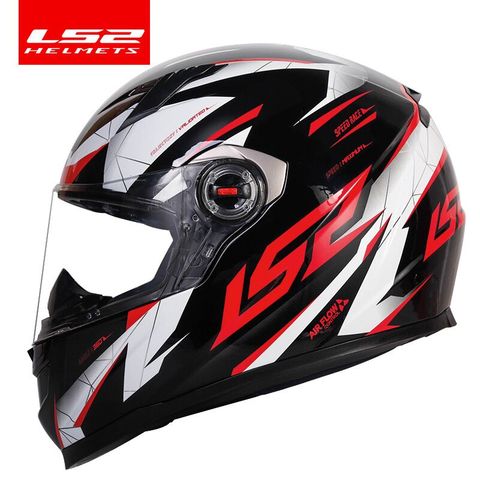 100% original LS2 warrior full face motorcycle helmet motocross racing helmet LS2 ff358 ECE certification casco moto casque ► Photo 1/3