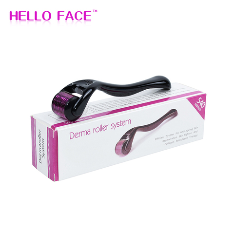 Derma Roller Face DRS 540 Needles Micro Derma Roller For Home Personal Usage Microneedling Facial Roller ► Photo 1/6