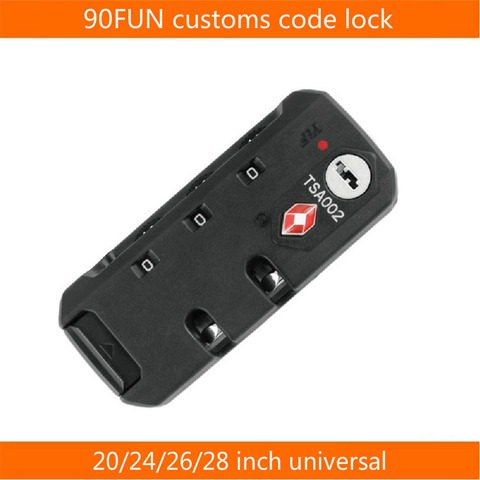 Xiaomi 90FUN Luggage Password Lock 90 Fun TSA002 TSA007 Customs Lock 20/24/26/28 inch Travel Luggage Trolley Case Accessories ► Photo 1/6