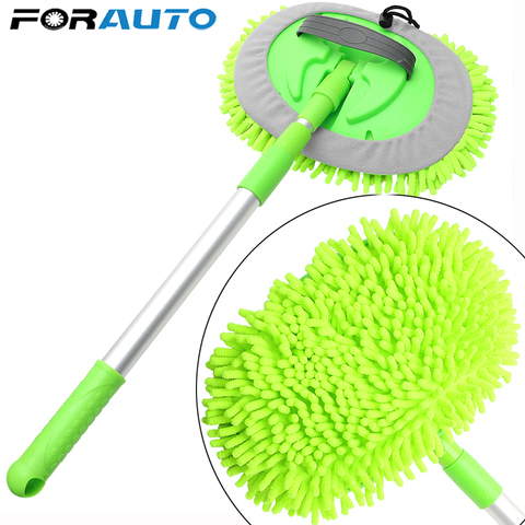 FORAUTO Car Washing Mop Car Cleaning Dust Wax Adjustable Mop Car Accessories Window Wash Tool Auto Care Detailing Car-styling ► Photo 1/6