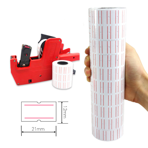 MX-5500 8 Digits EOS Handheld Tag Gun with 21mmX12mm Labels and 1 Ink Coding Machine ► Photo 1/6