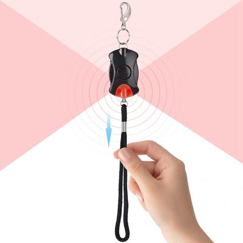 Portable Practical130db Personal Security Alarm Keychain Emergency Self Defense Safe Siren for gilrl Student Kid ► Photo 1/6
