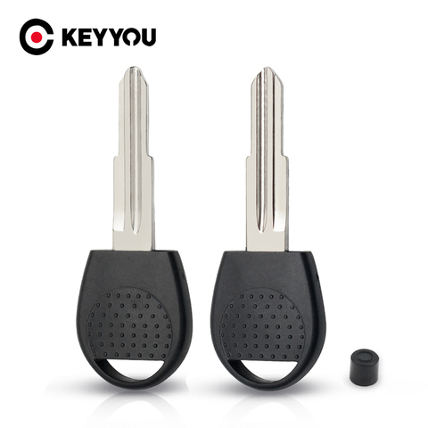 KEYYOU Right / Left Blade Transponder Chip Auto Key Shell Case For Chevrolet AVEO Sail Lova Blank Replacement Car Key Case ► Photo 1/6