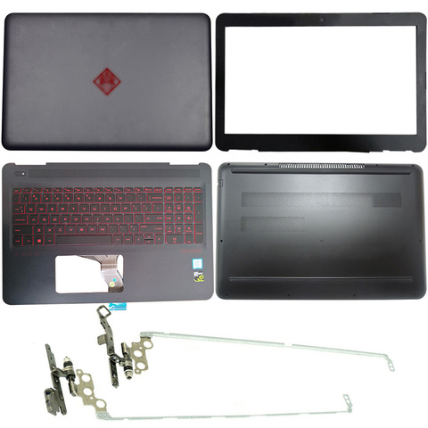 For HP OMEN 15-AX 15T-AX 15-AX016TX 017TX 020TX Laptop LCD Back Cover/Front Bezel/Hinges/Palmrest/Bottom Case 856715-001 ► Photo 1/6