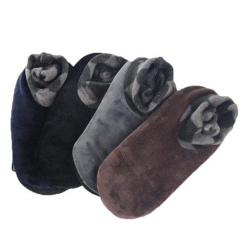 1pair Men Women Soft Fleece Socks Thicken Winter Warm Boot Socks 4 Colors Unisex Elastic Non Slip Indoor Floor Socks Slipper ► Photo 1/6