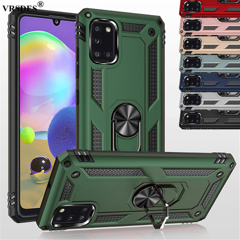 Luxury Armor Shockproof Case For Samsung Galaxy A31 A51 5G A71 5G Coque Ring Holder Magnet Cover For Samsung A 31 51 71 5G Funda ► Photo 1/6