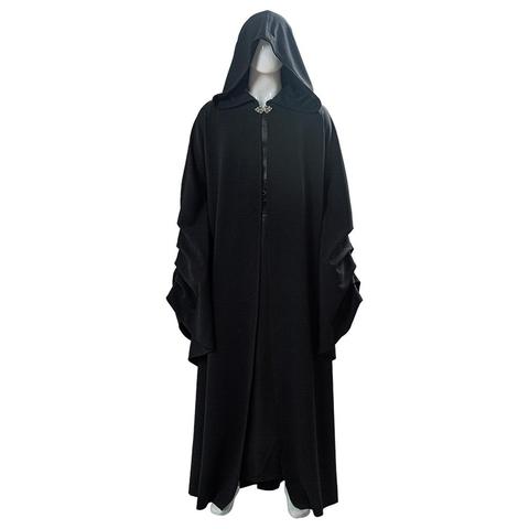 Star Cosplay Wars 9 : The Rise Of Skywalker Darth Sidious Sheev Palpatine Costume Adult Halloween Carnival costumes Male Female ► Photo 1/5